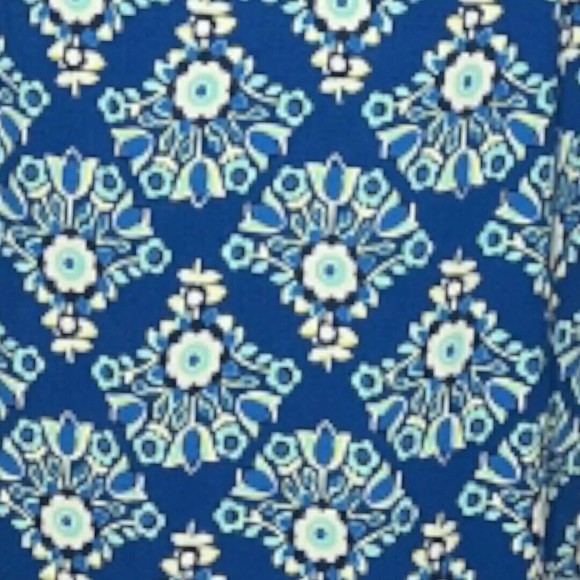 Boden Women’s Maxi Dress Blue White Floral Flowers Jersey‎ Knit Sleeveless 6R - Picture 6 of 10